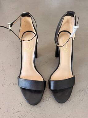 BNWOT Sam Edelman Black Heeled Sandal size 7